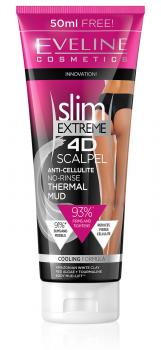 Slim Extreme 4D SCALPEL Anti-Cellulitis Thermalschlamm, 250 ml